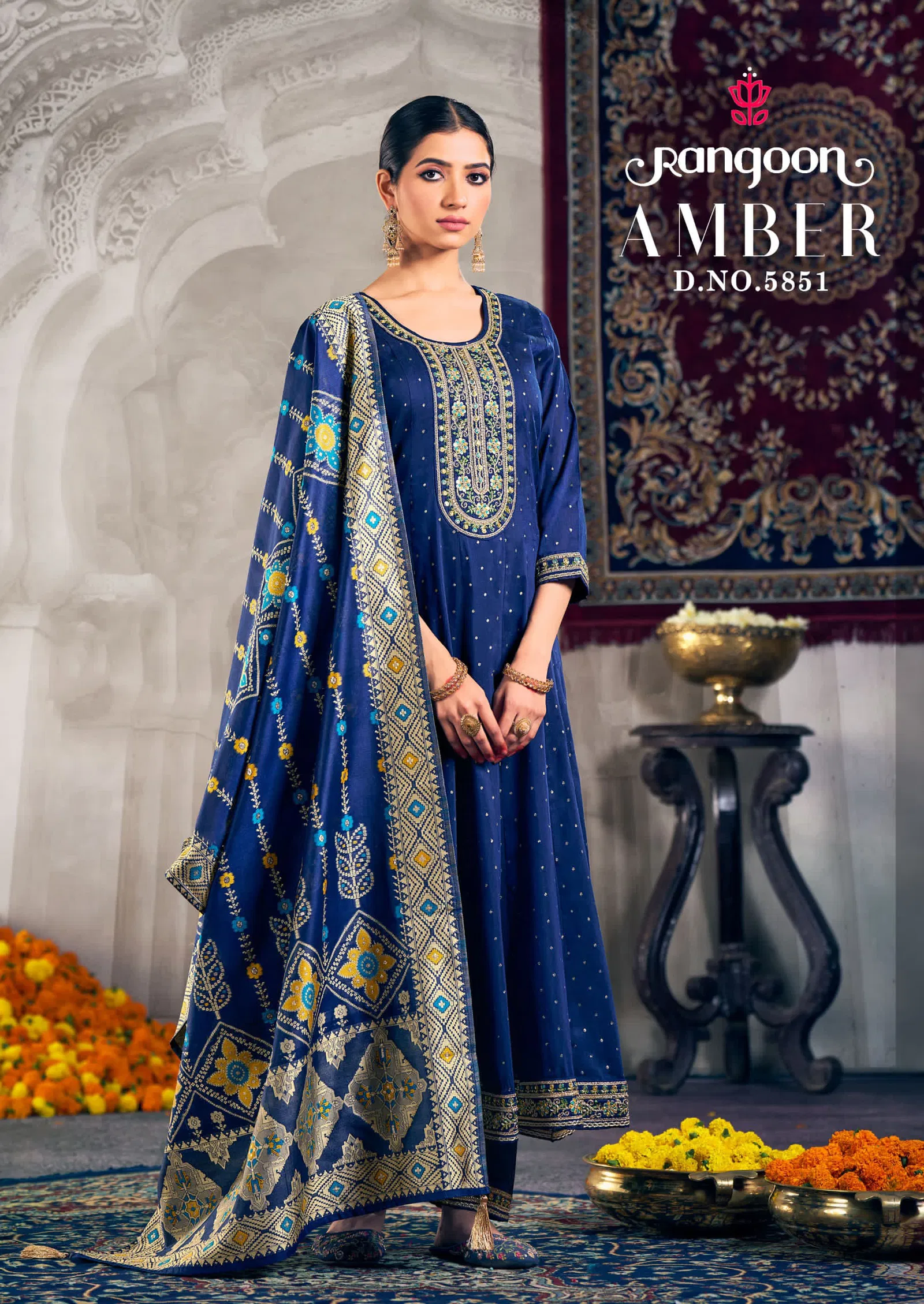 Amber By Rangoon Anarkali Readymade Suits Wholesale Shop In Surat